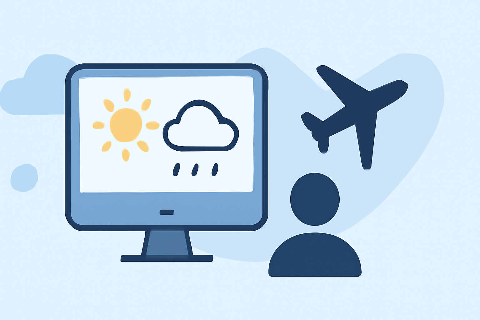 Destination Weather Planning for Road and Air Trips