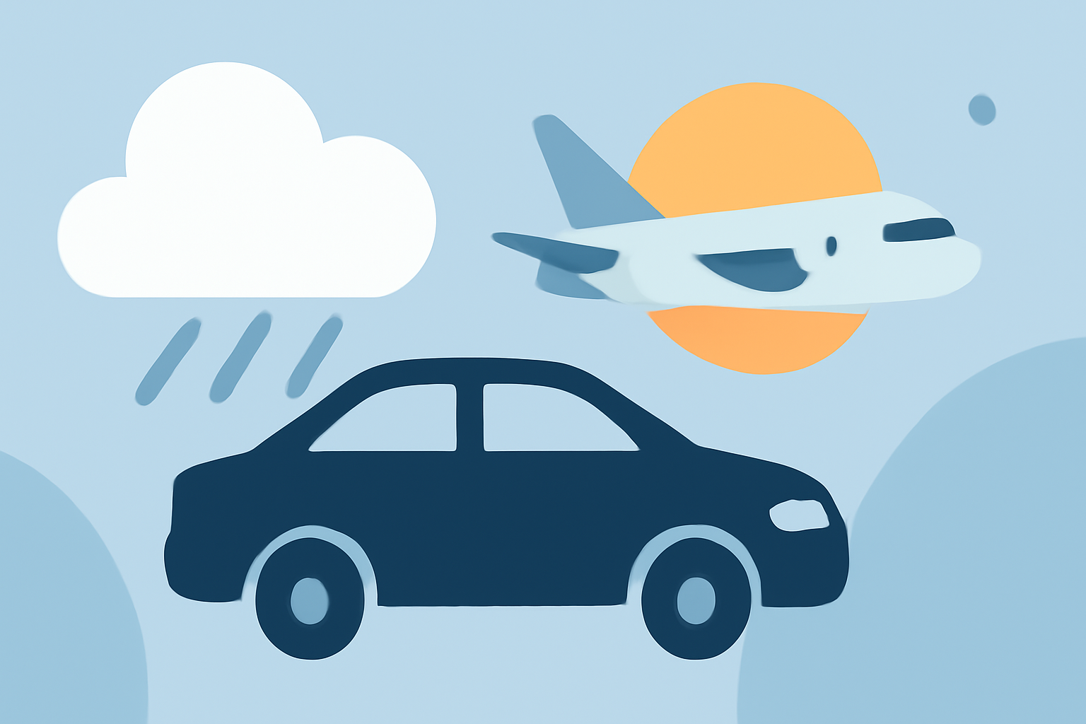 Navigating Weather Risks for Road and Air Travel in the United States