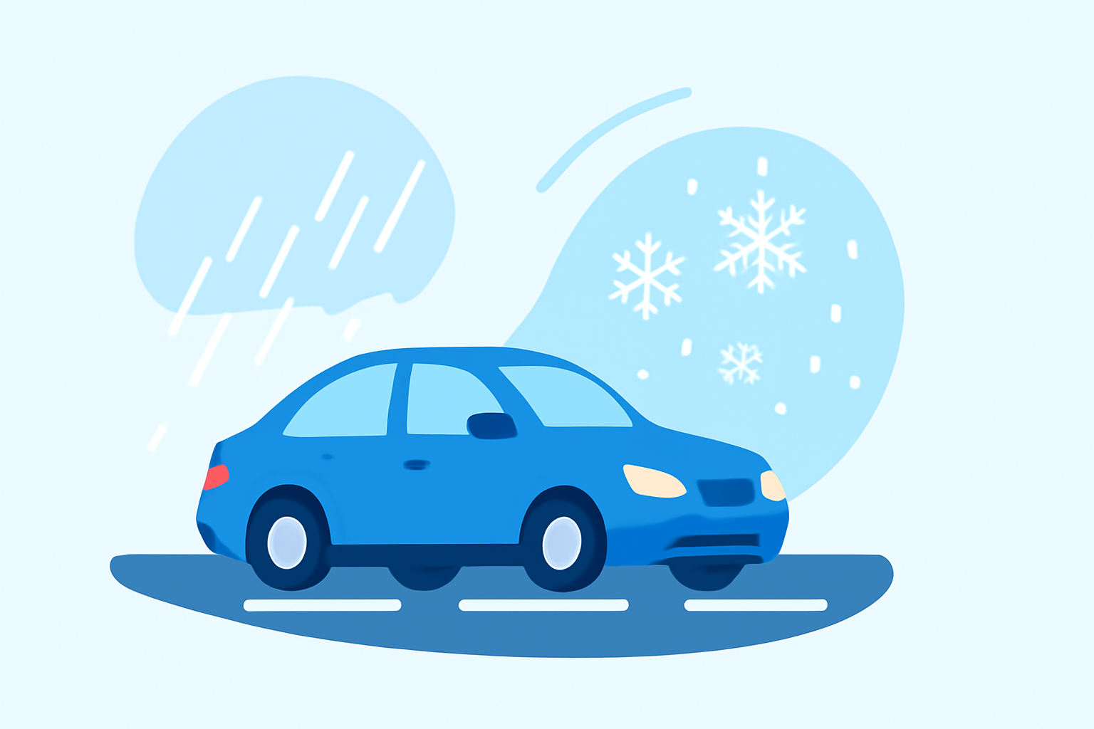 Driving Safely in Mixed Precipitation: Essential Tips for Car Travel