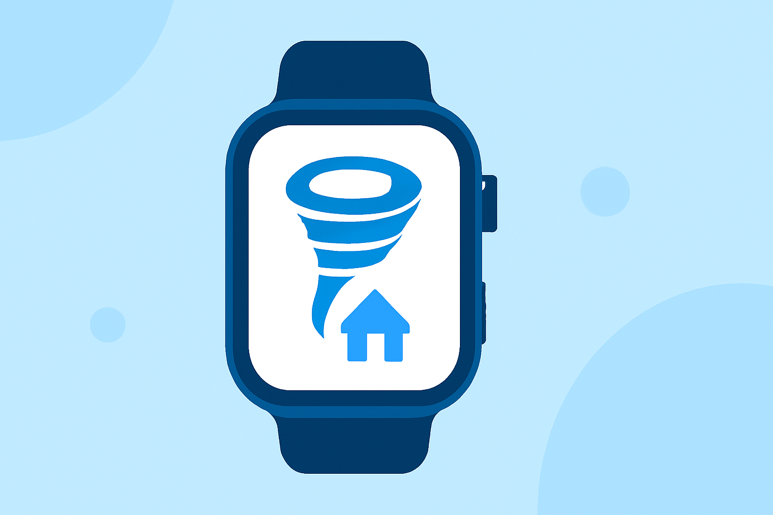 Quick Tornado Shelter Options on Wear OS