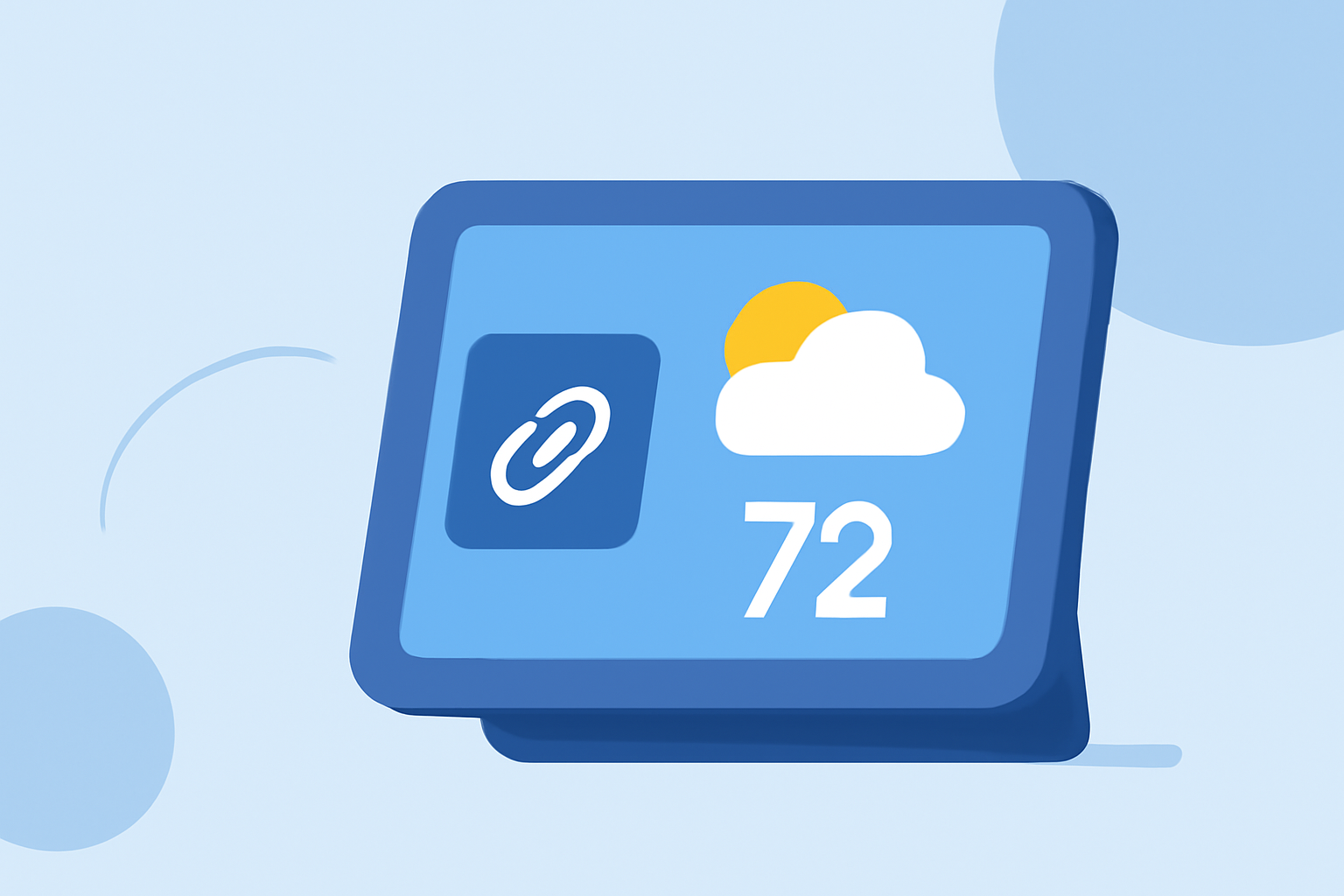 Enhancing Smart Display Weather Notifications with Deep Links