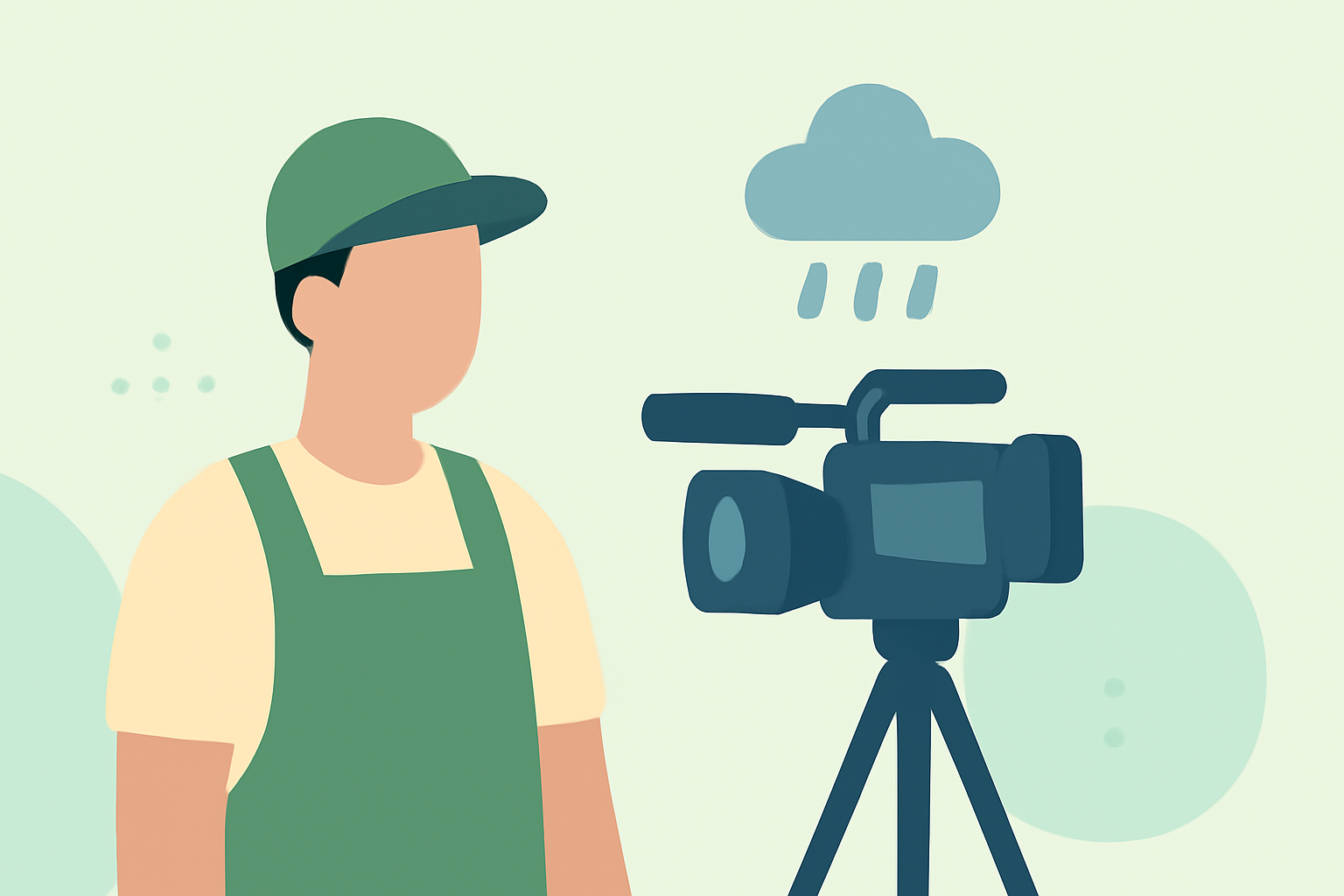 Common Weather Considerations for Outdoor Filming with Gardeners