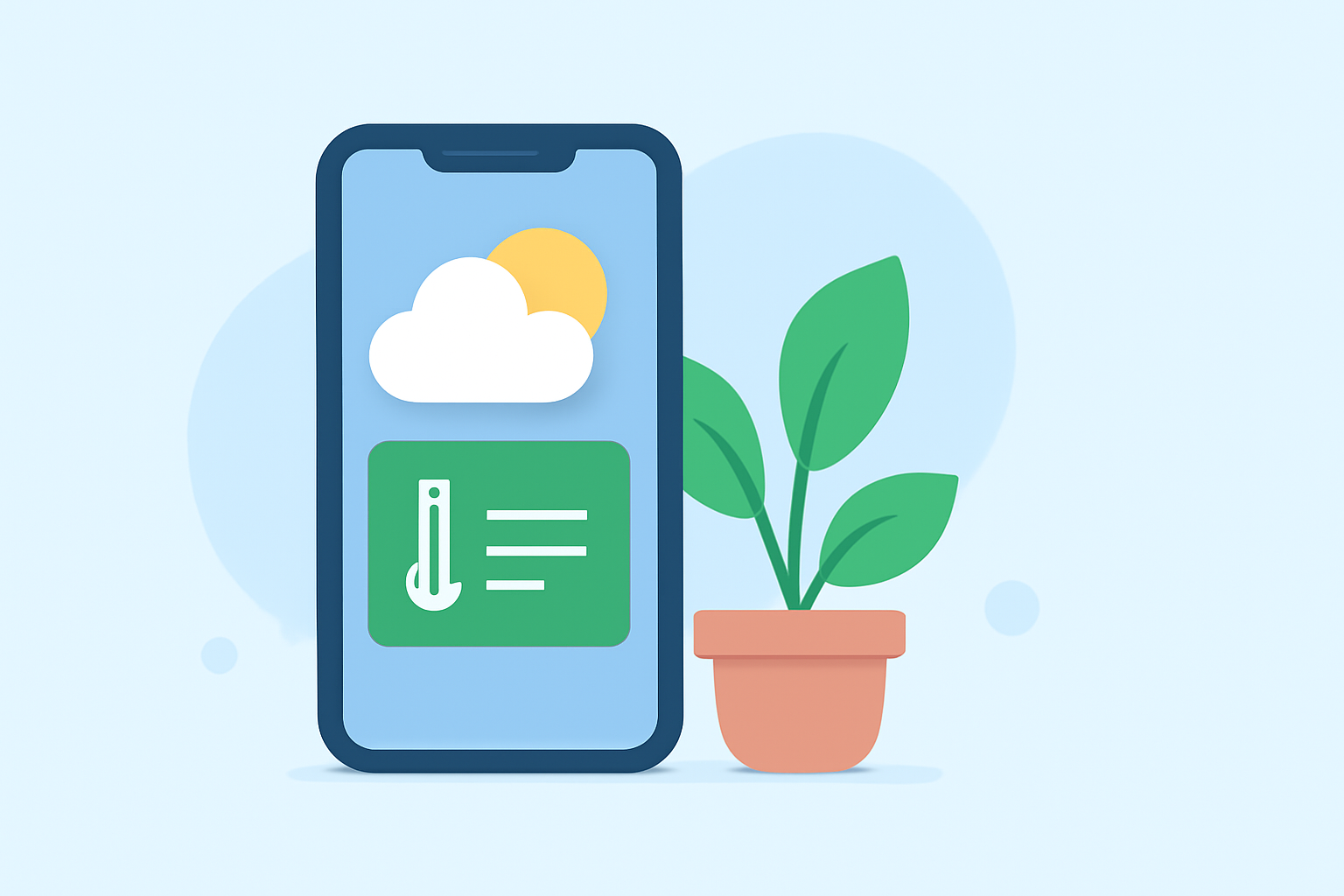 An Introduction to Weather Home Screen Widgets for Gardeners