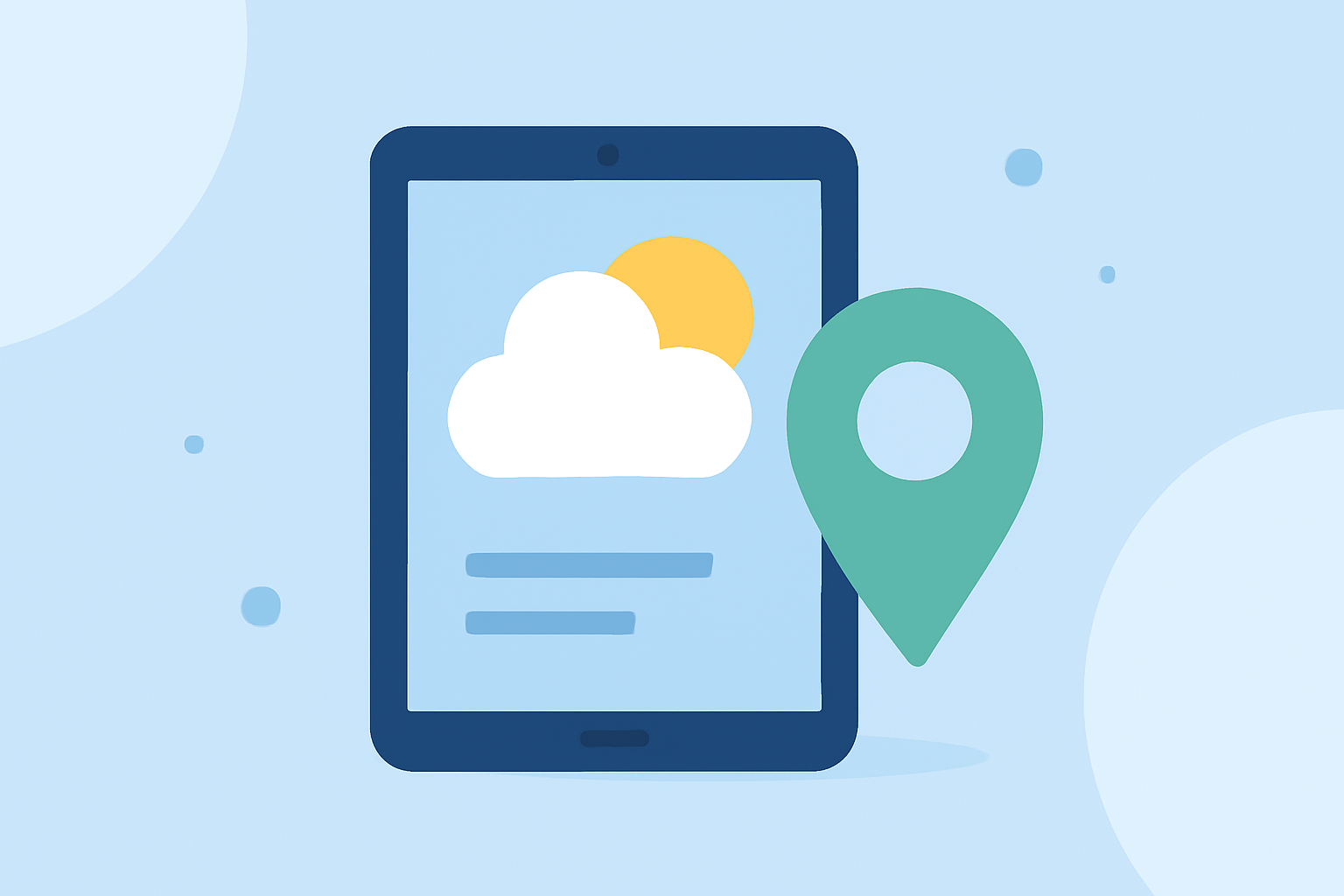Understanding Weather App Location Permissions on Tablets