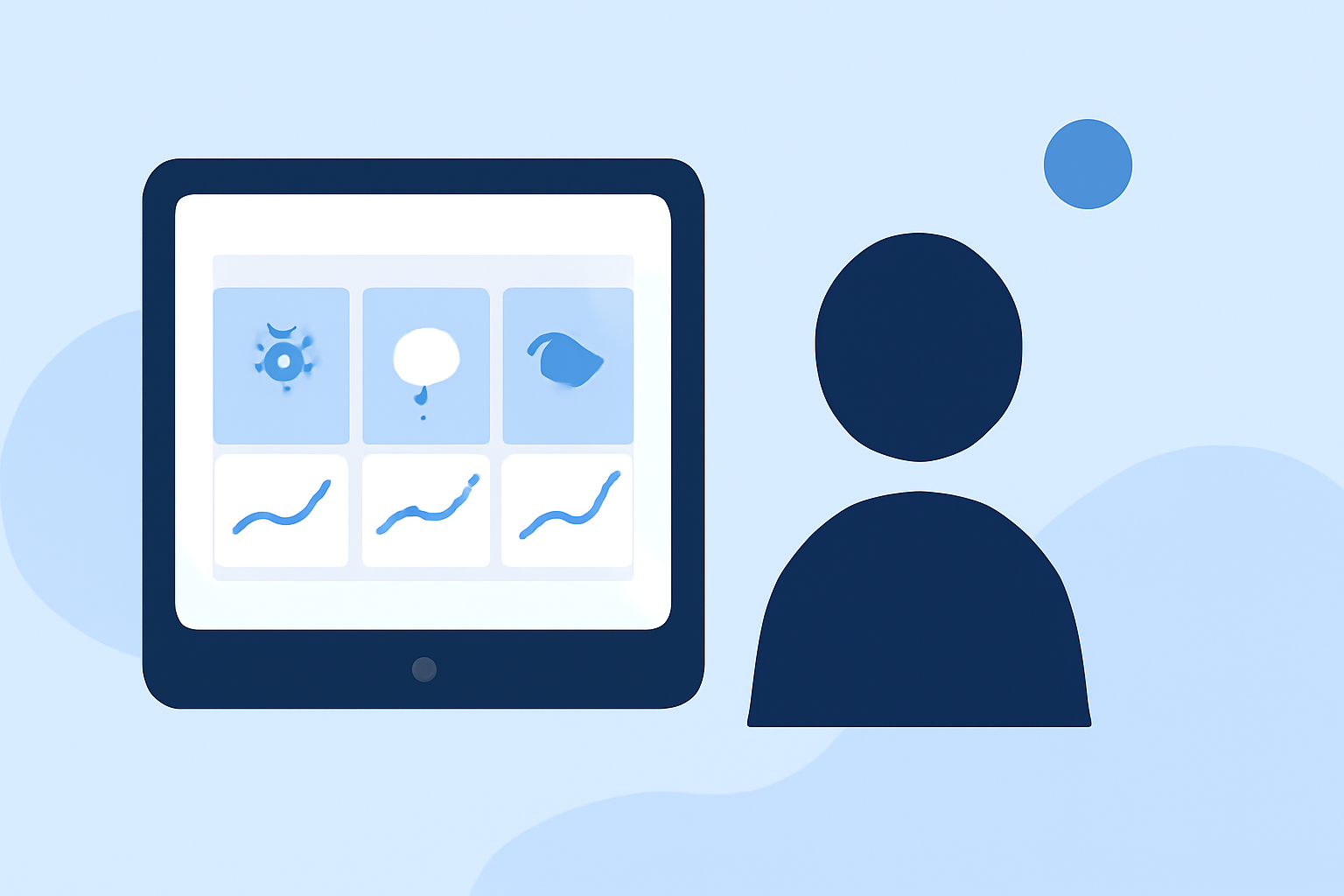 Long-Range Forecasts Examples on iPad