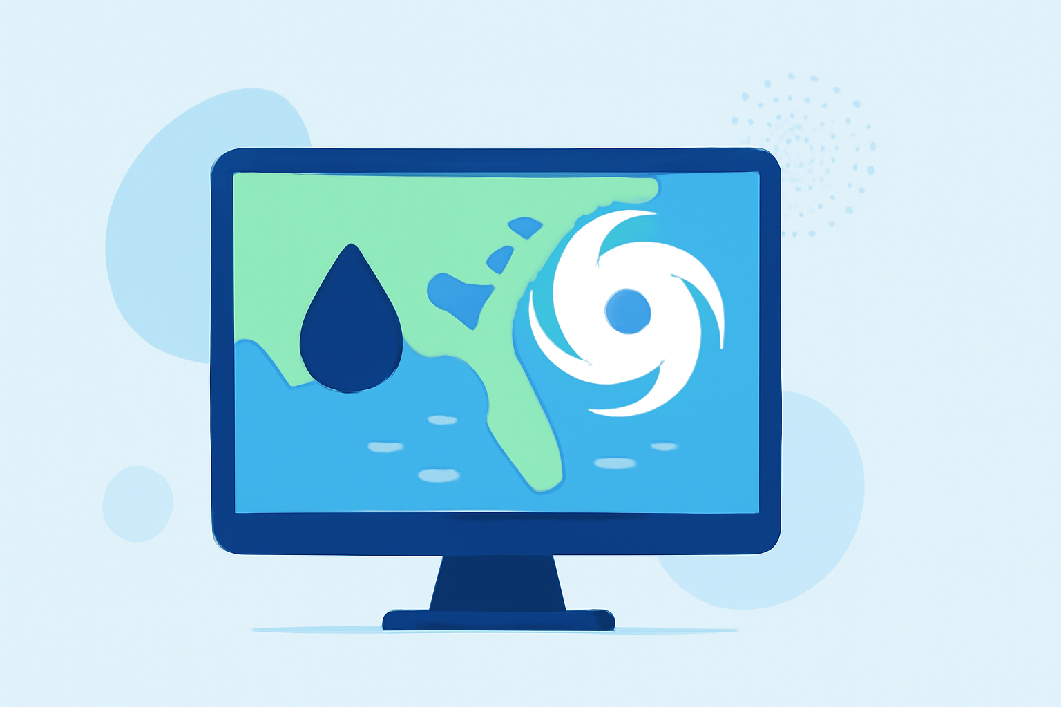 Understanding Water Accumulation Maps During Hurricane Season