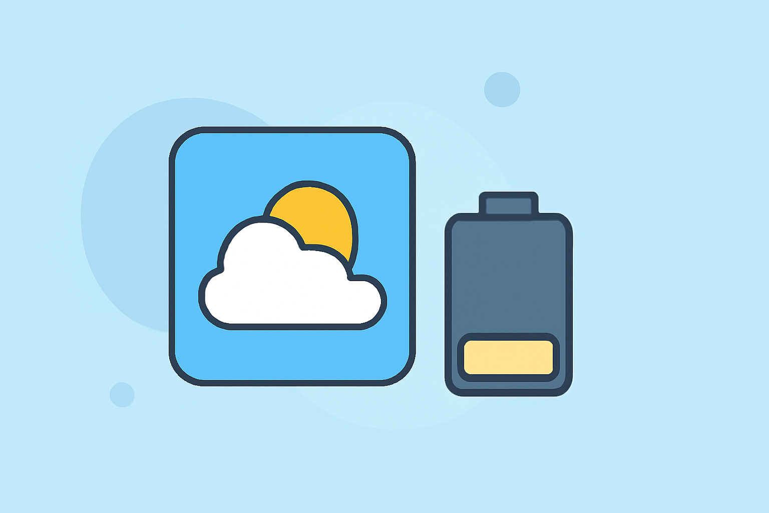 How to Prevent Weather Widgets from Draining Your Device's Battery