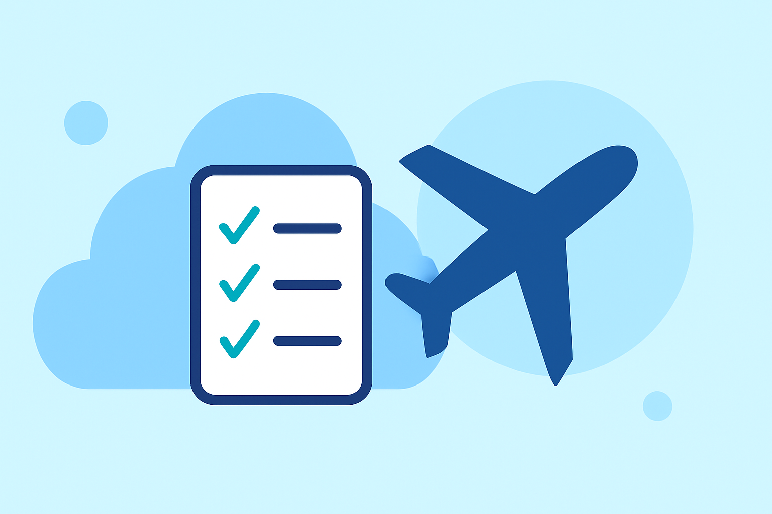 Essential Weather Briefing Checklist for Athletes Traveling by Air