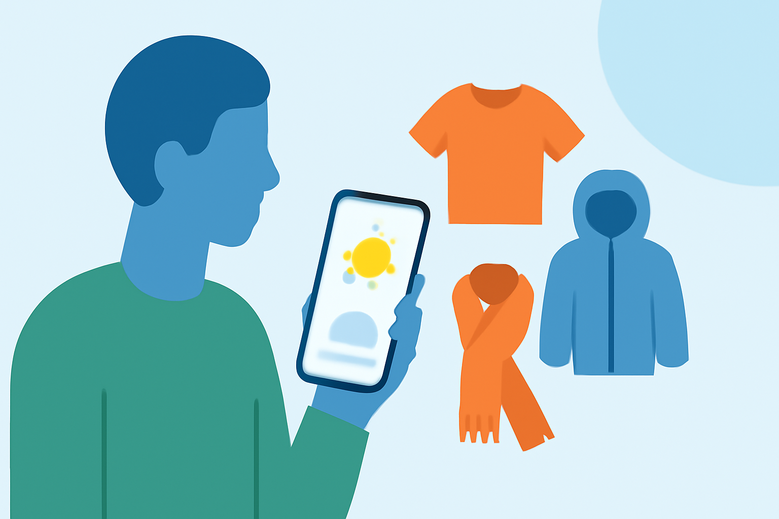 How to Choose the Best Clothing for Varying Weather Conditions Using Your Android Device