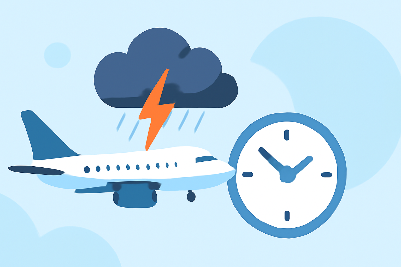 Flight Delays from Thunderstorms: A Guide for Long-Haul Flights
