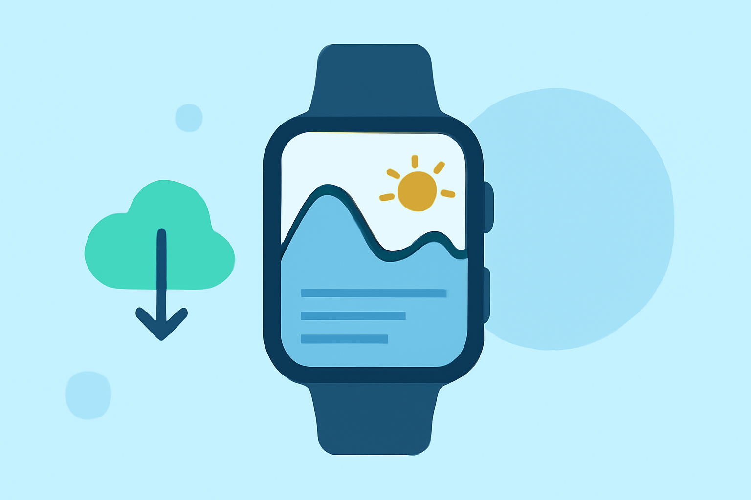 Quick Coastal Climate Trends on Wear OS