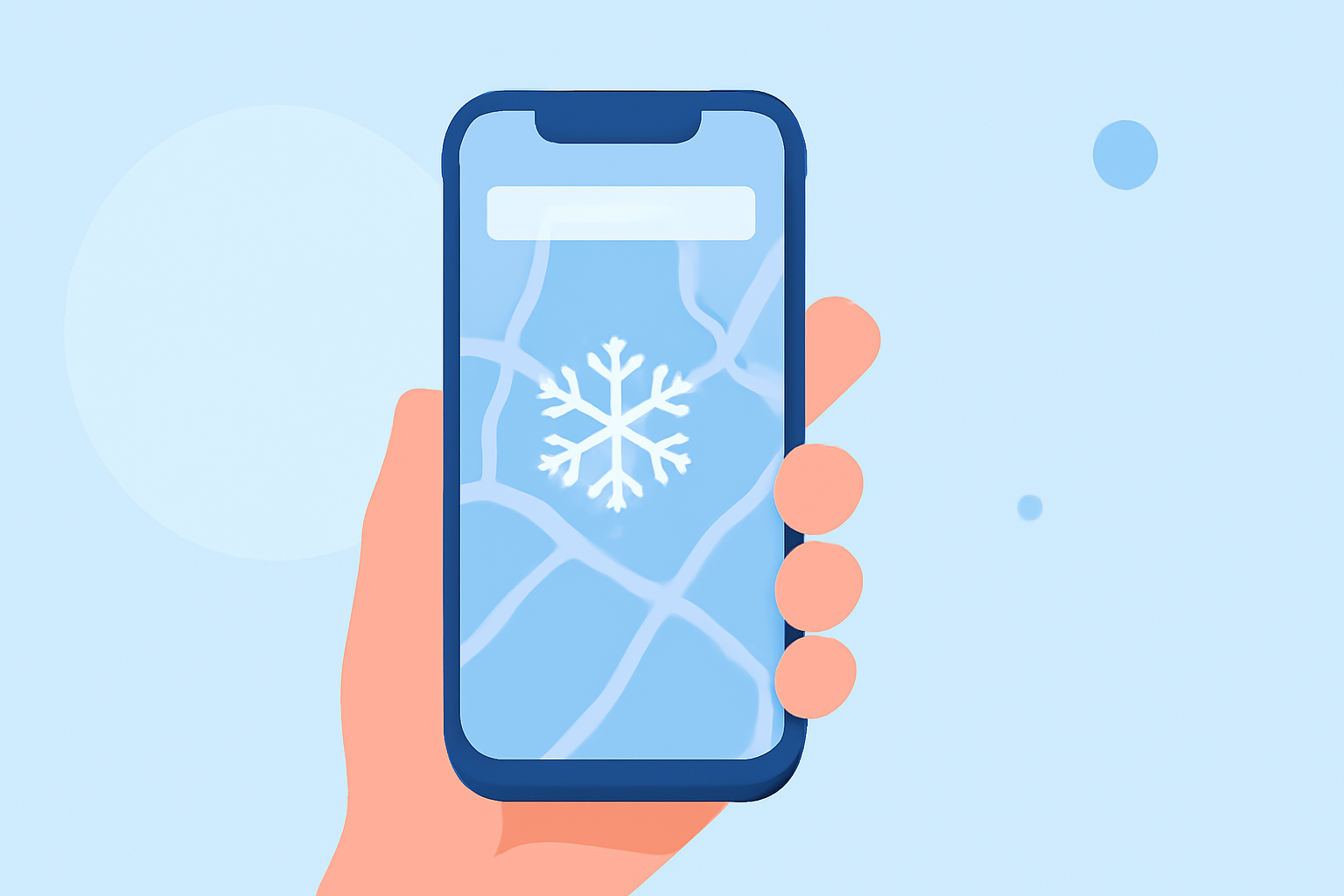 Tips for Navigating Snow at Your Departure Airport Using Your iPhone