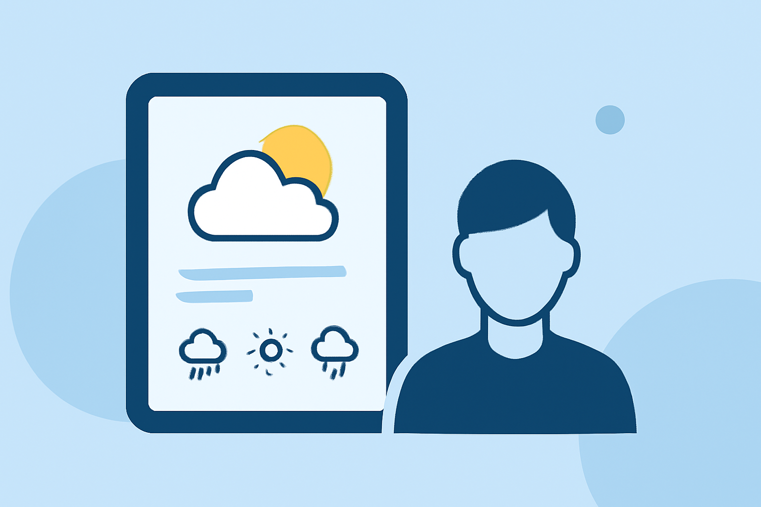 An Introduction to Daily Weather Planning on a Tablet