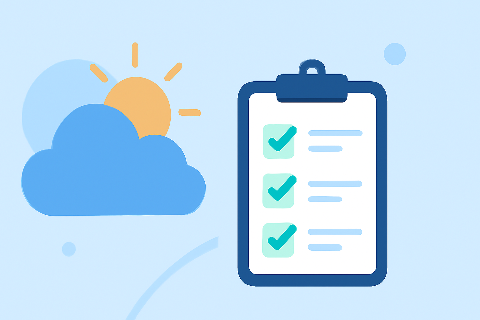 Weather Forecasting Basics Checklist for Outdoor Events