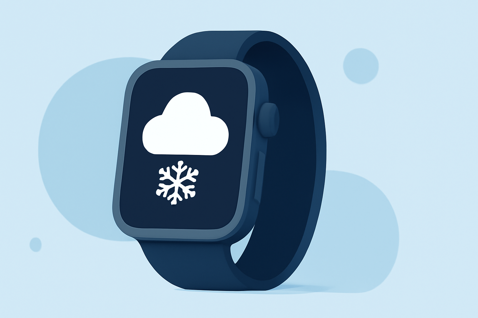 Easy Snowstorm Preparation on Apple Watch