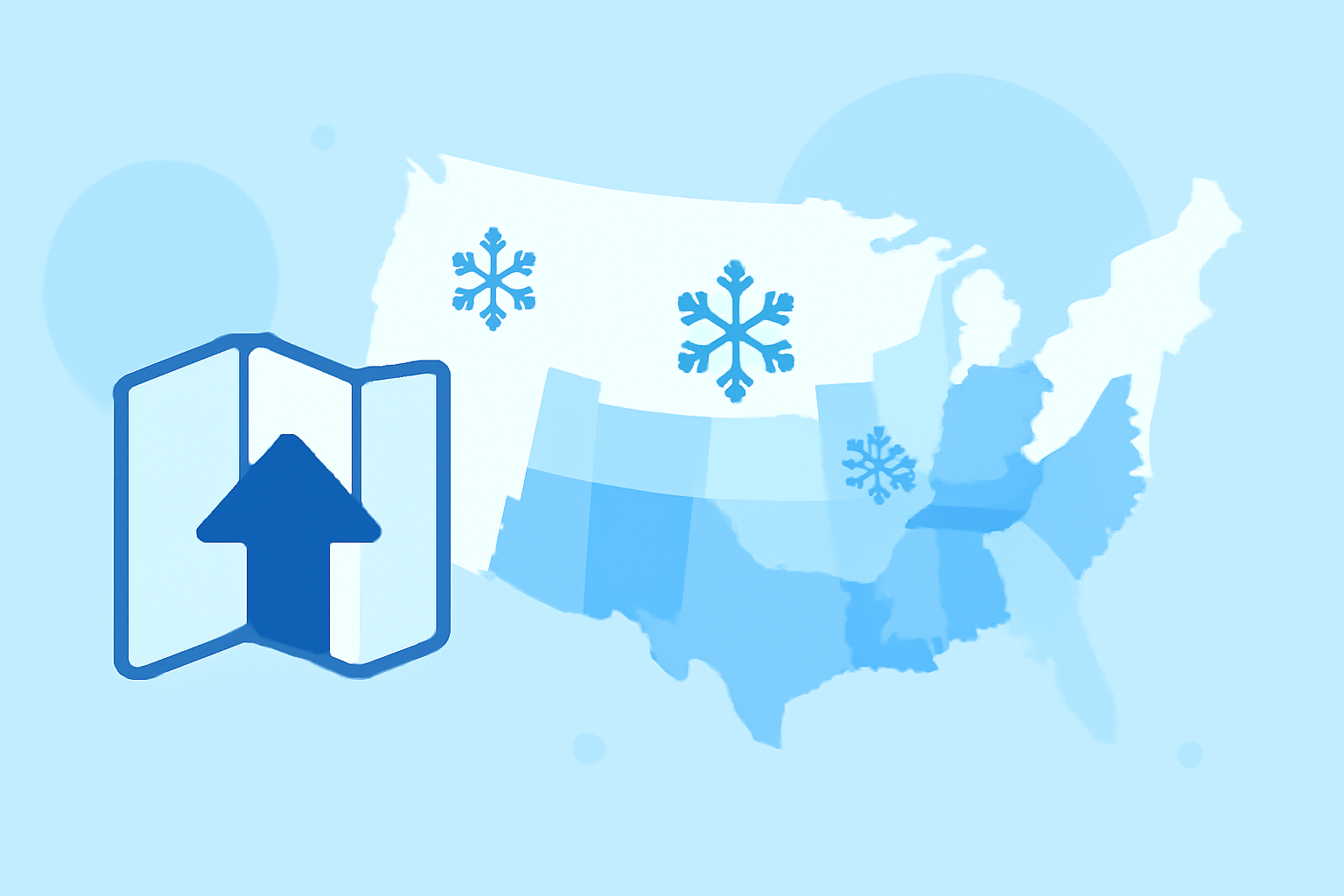 Essential Snow Rate Maps for Travelers in the United States