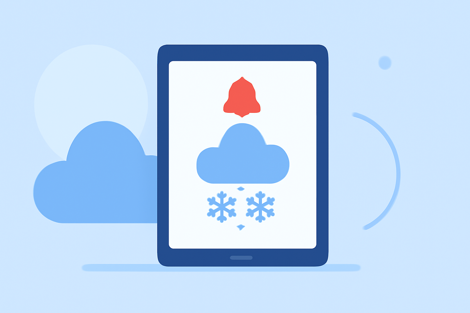 Understanding Snowfall Alerts on Your iPad