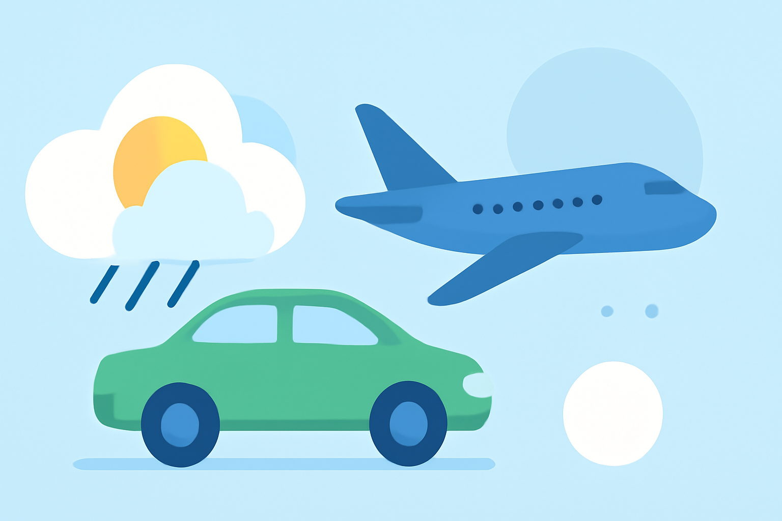 An Introduction to Weather Considerations for Road and Air Travel in the United States
