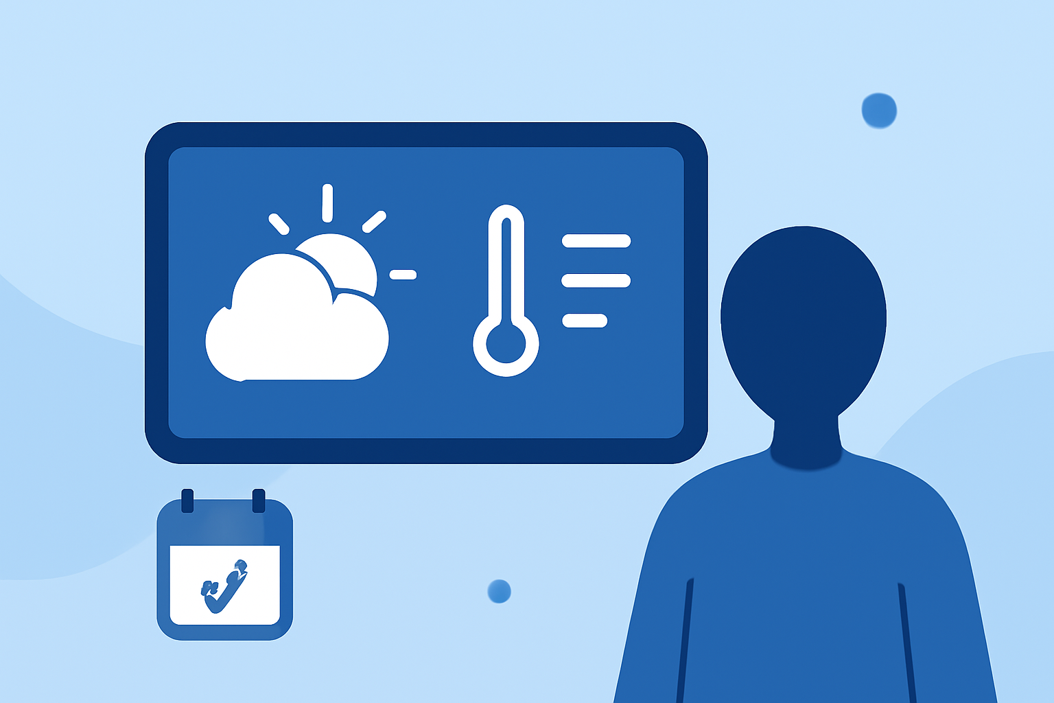 Enhancing Outdoor Wedding Planning with Smart Display Weather Forecasts