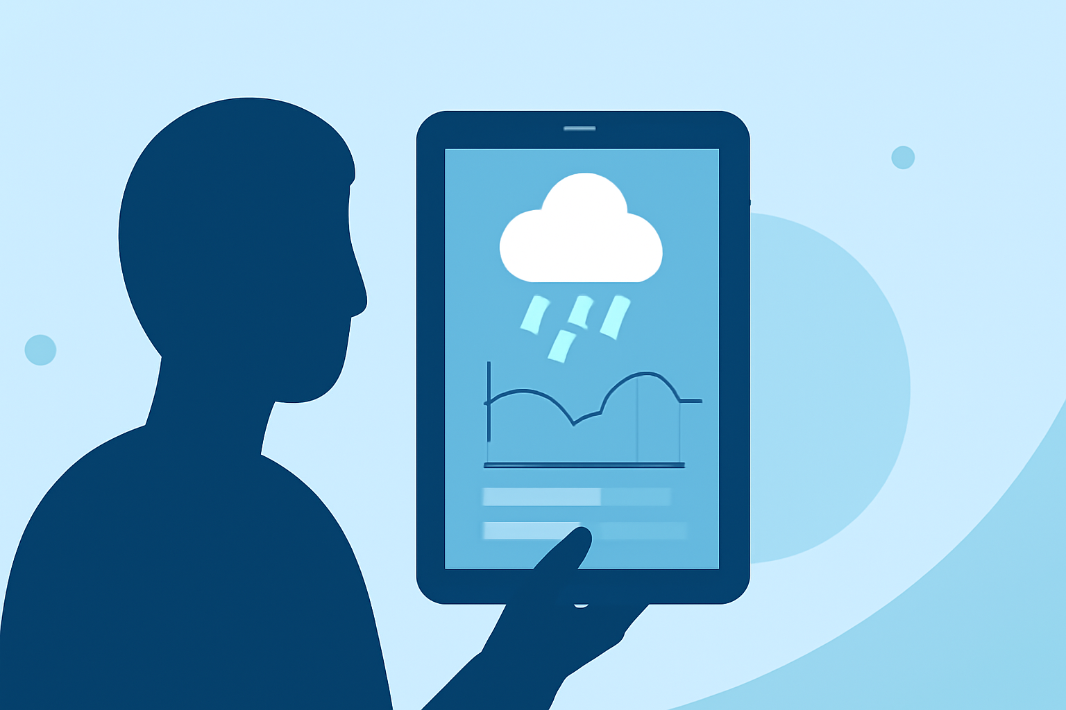Minute-by-Minute Rain Forecast Mistakes to Avoid on a Tablet