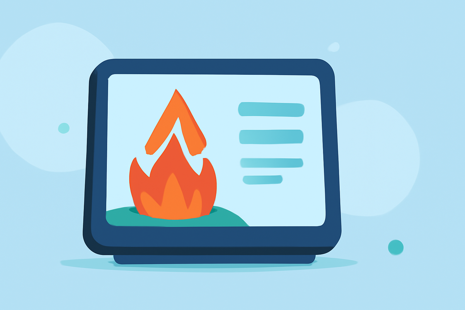 Wildfire Outlooks Tricks on a Smart Display