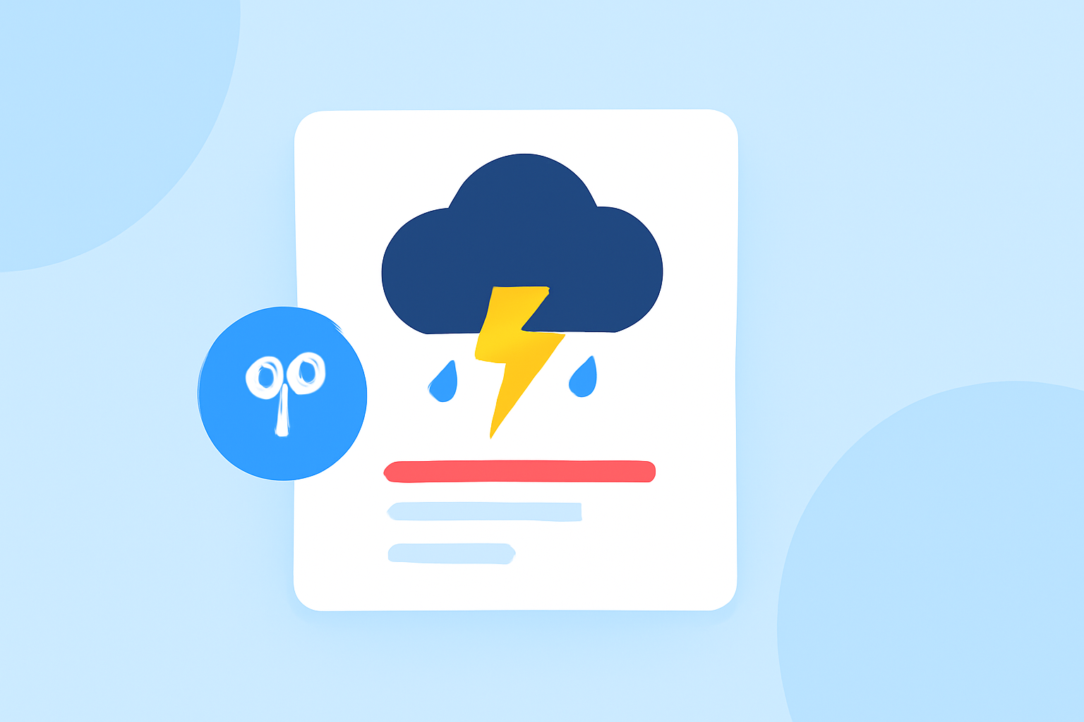 Weather Widget Color Themes: Tips for Severe Weather Conditions