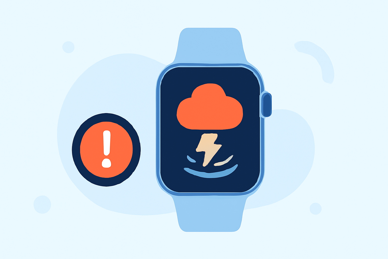 Easy Tropical Storm Safety on Apple Watch