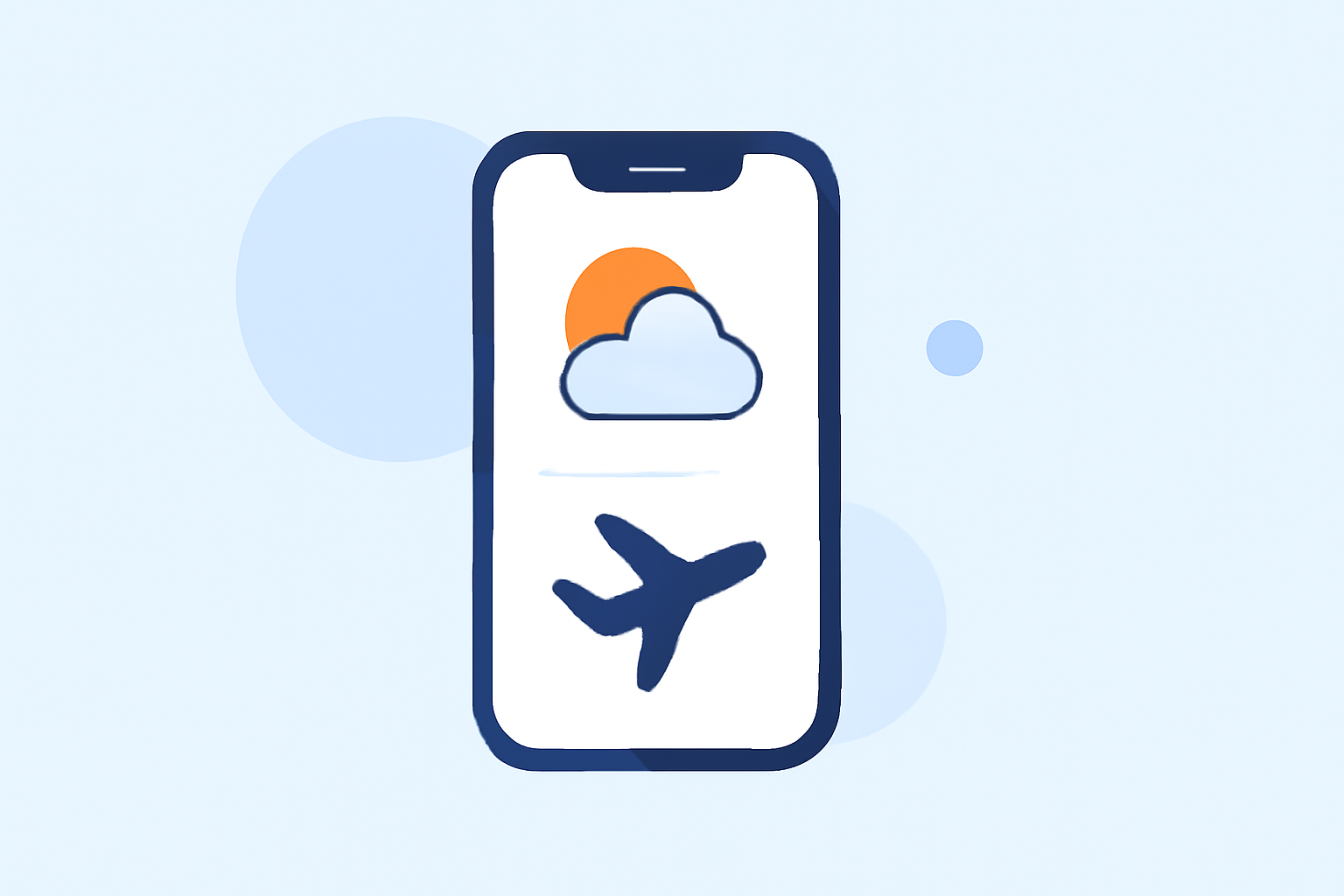 How to Check Weather for Flights Step by Step on iPhone
