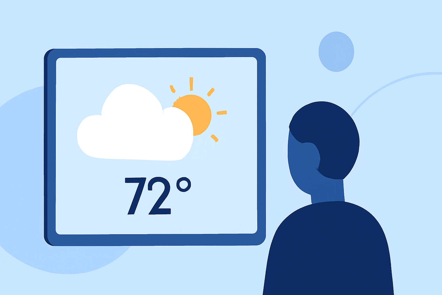 Utilizing Quick Large Weather Widgets for Outdoor Events