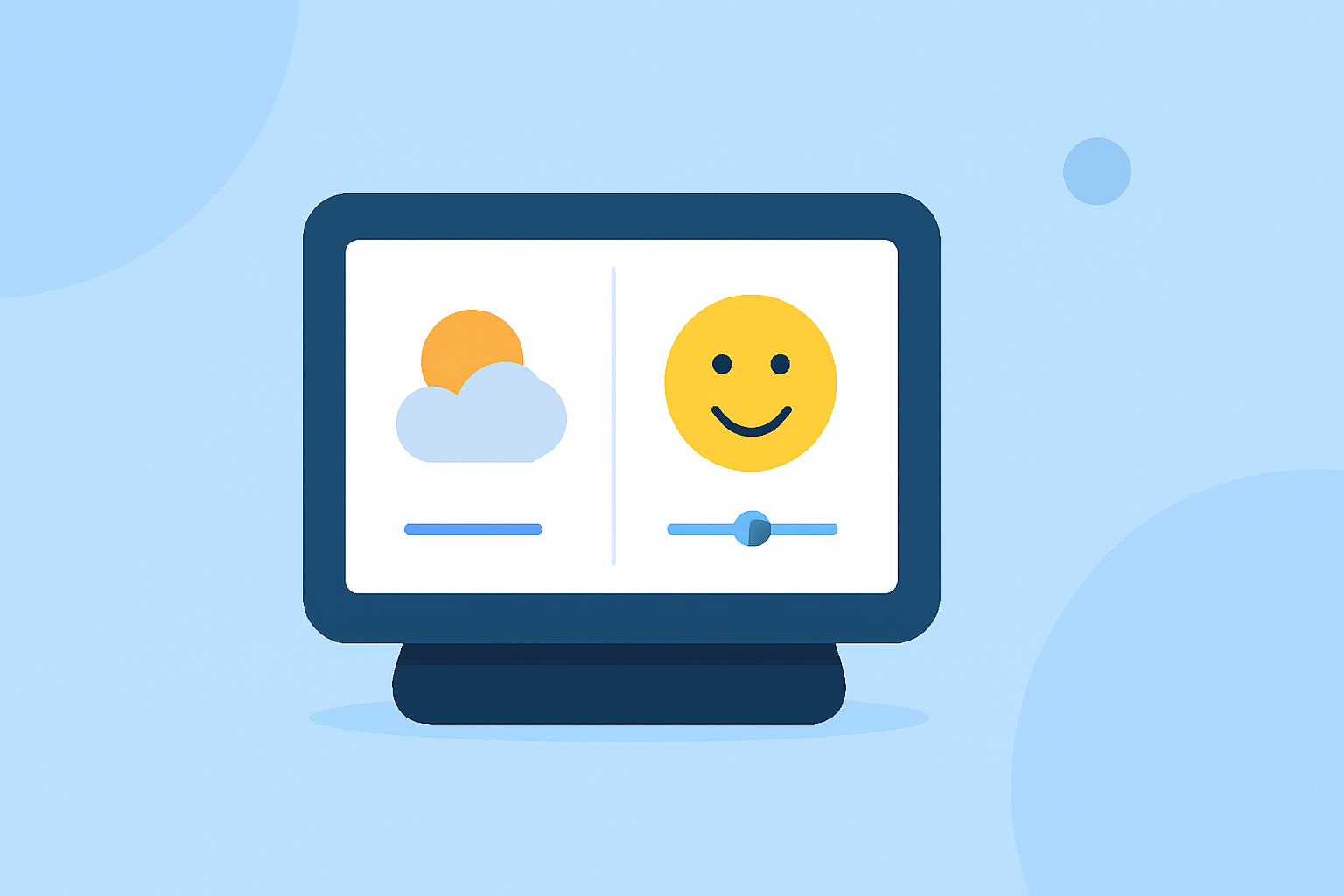 Enhancing Your Day with Smart Displays: Weather and Mood Planning
