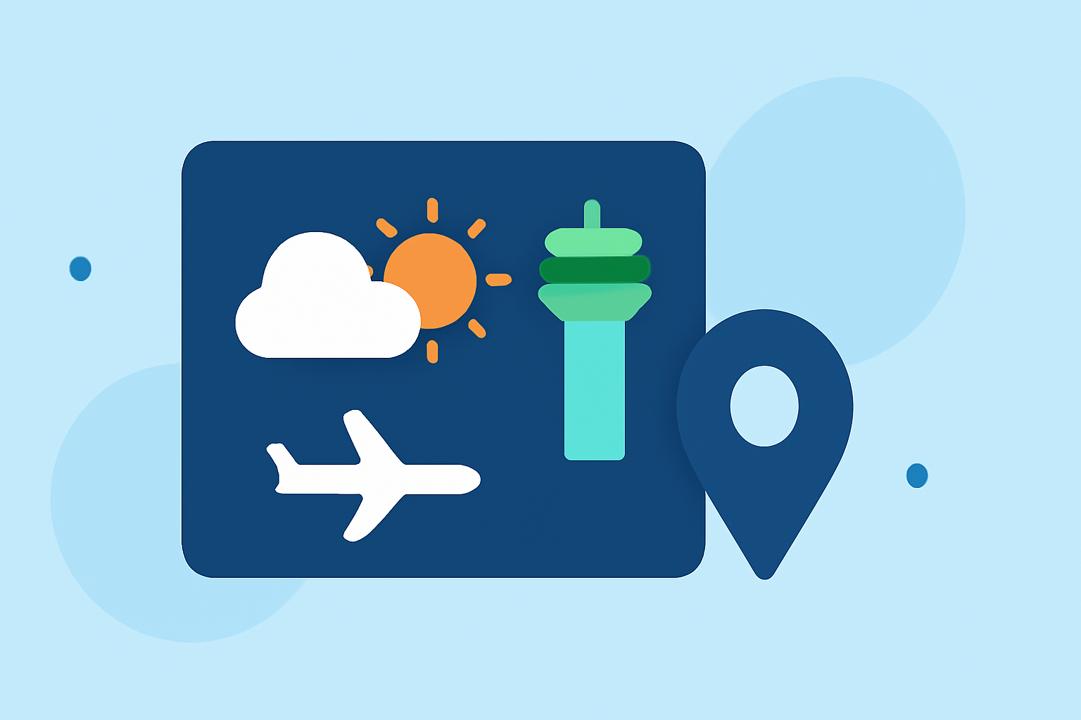 Quickly Track Weather at Major U.S. Airports with Planes Live