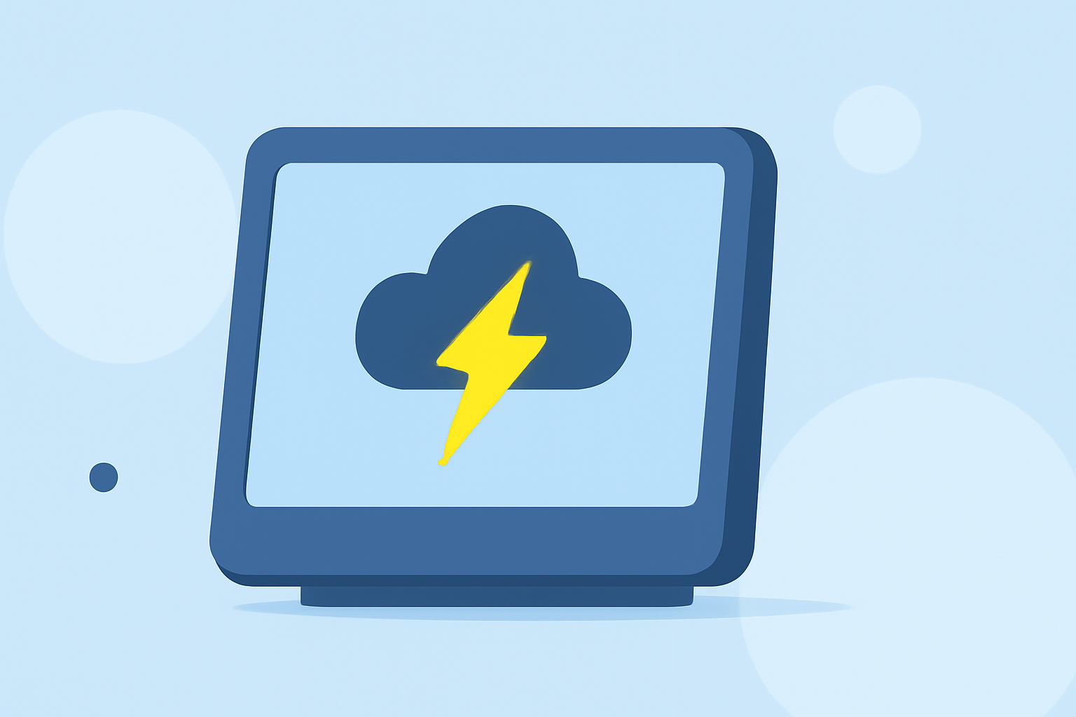 Easy Lightning Tracking on a Smart Display