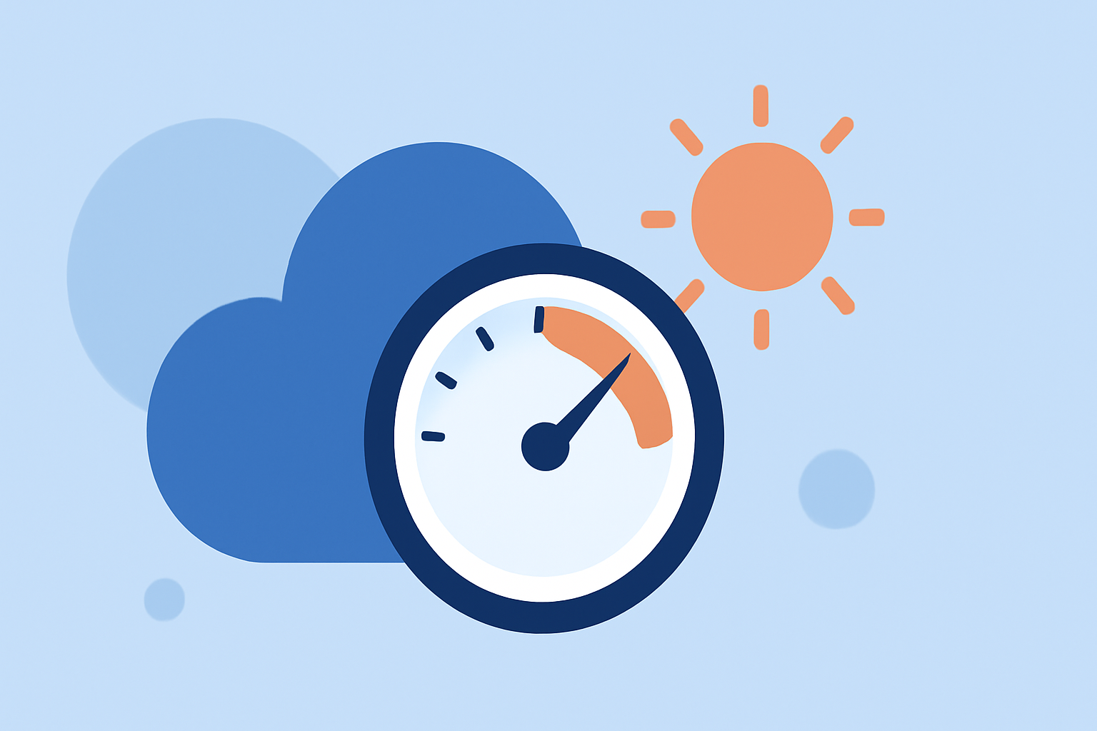 Quick Barometric Pressure Forecast During Heat Waves
