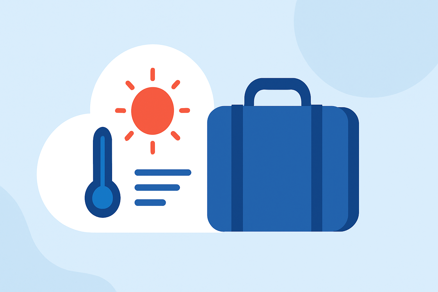 Weather and Packing for Your Destination: A Handy Cheat Sheet