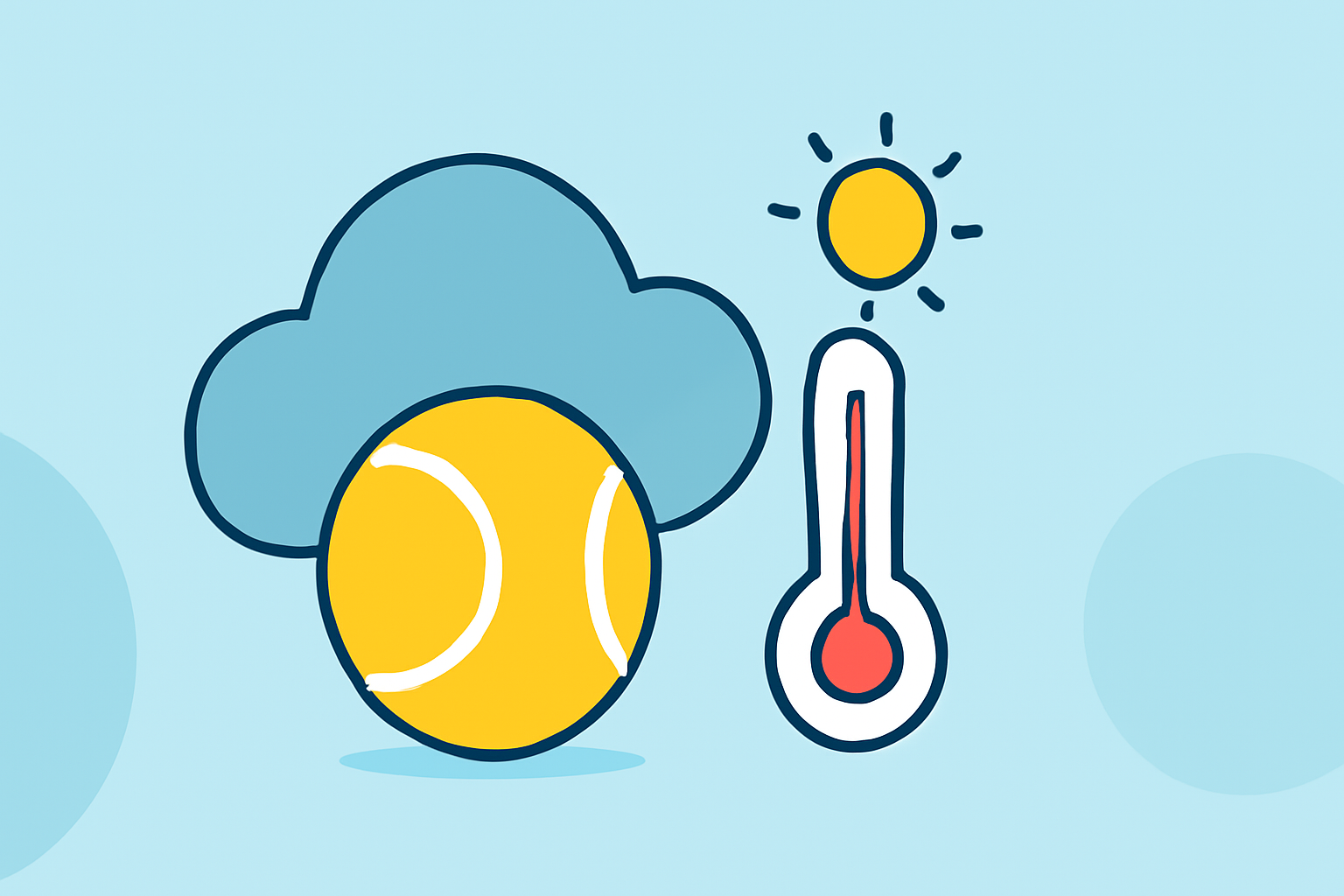 Quick Weather Guide for Safe Tennis Play