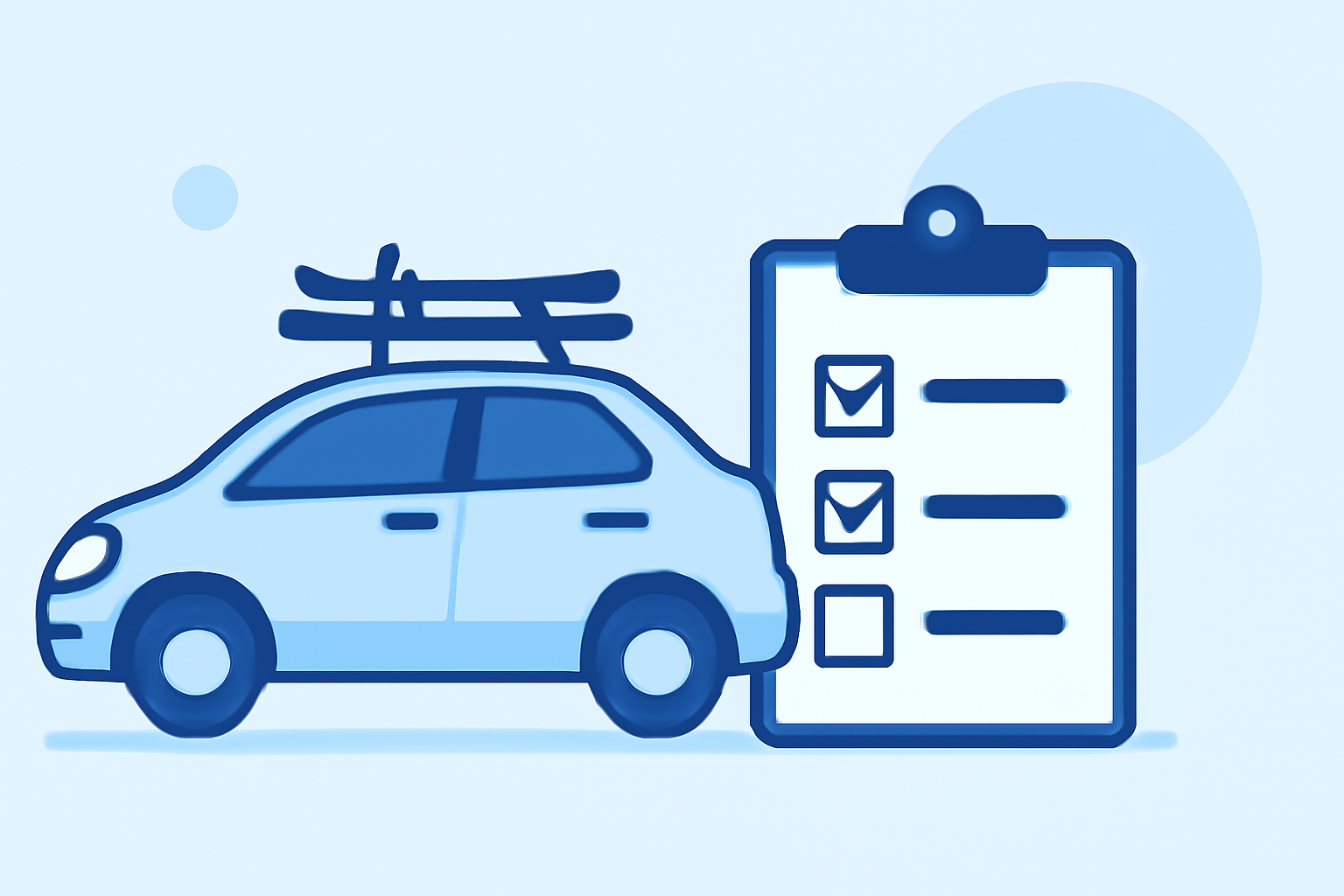 Essential Checklist for Skiing Trips: Preparing Your Car for Winter Conditions