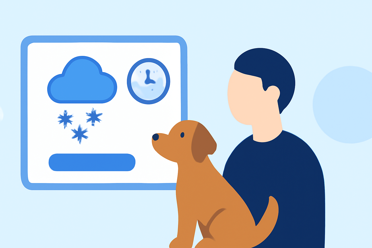 An Introduction to Minute-by-Minute Snow Forecast for Pet Owners
