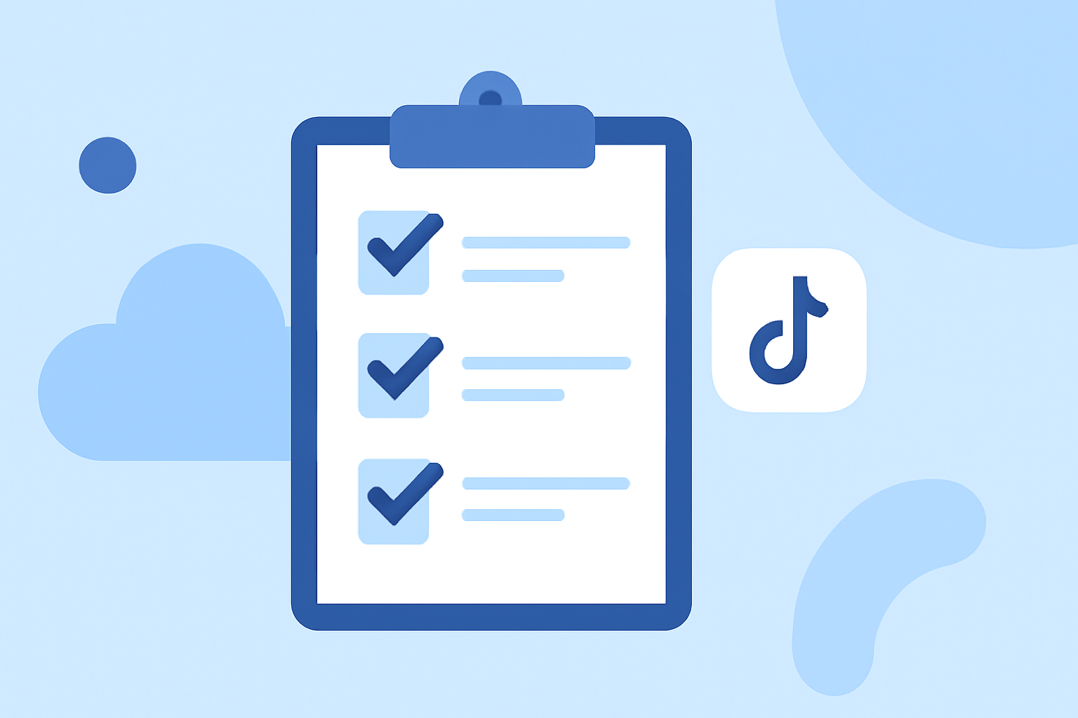 Above-the-Clouds Clip Editing Checklist for TikTok