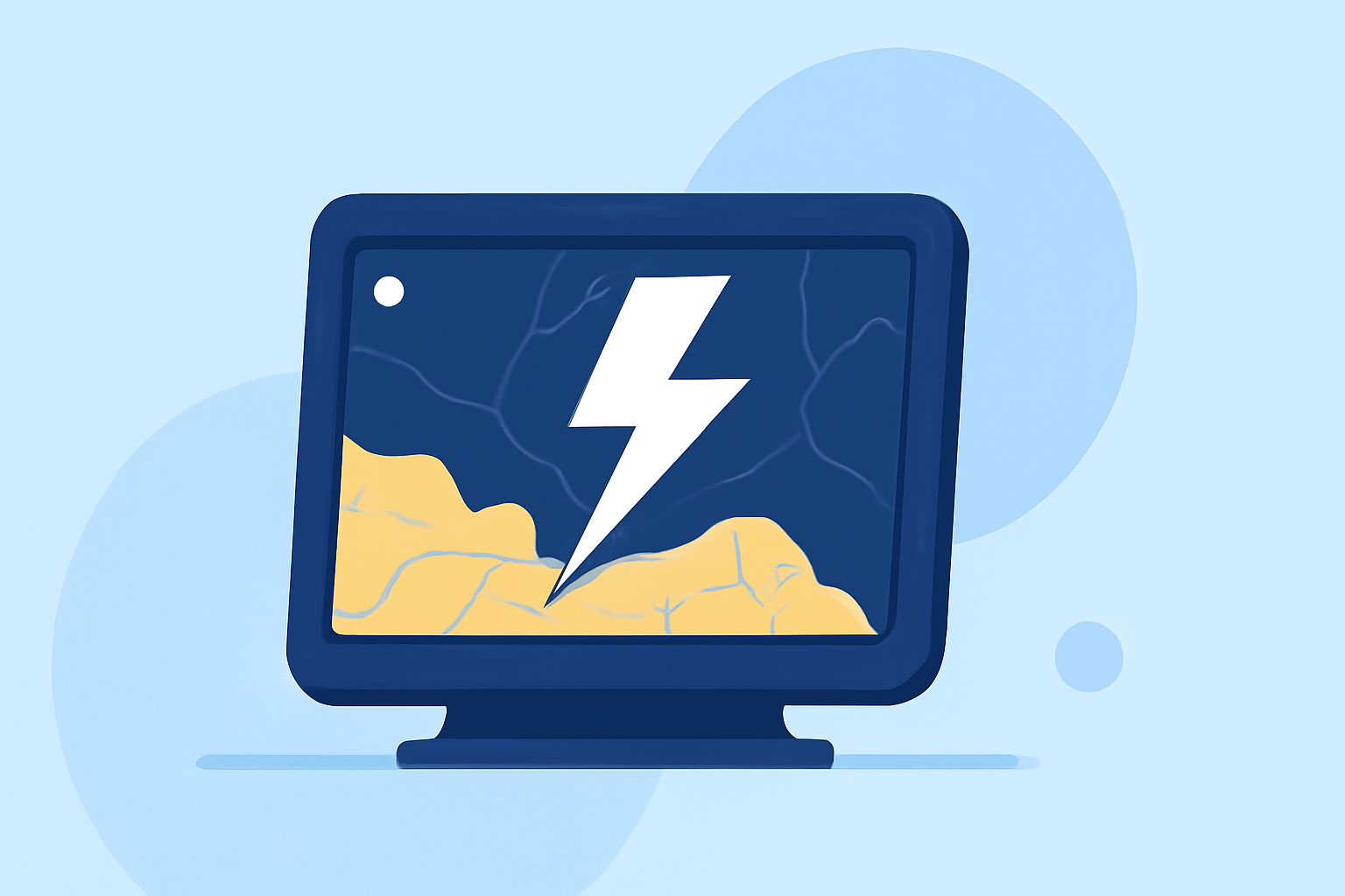 Lightning Maps Tricks on a Smart Display
