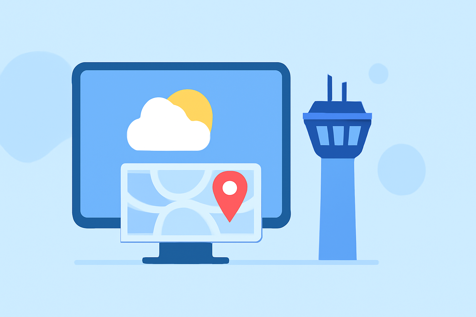 Tracking Weather at Both Airports: A Step-by-Step Guide