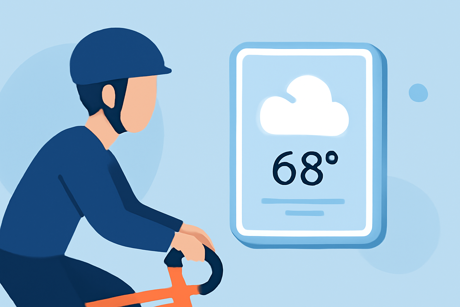 Optimizing Your Outdoor Cycling Experience with Smart Weather Displays