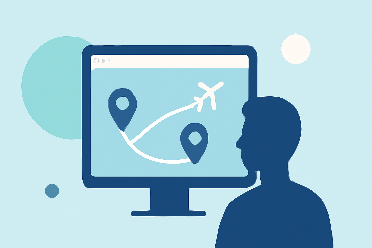 Pro Flight Route Map Overlay Edits for Solo Travelers