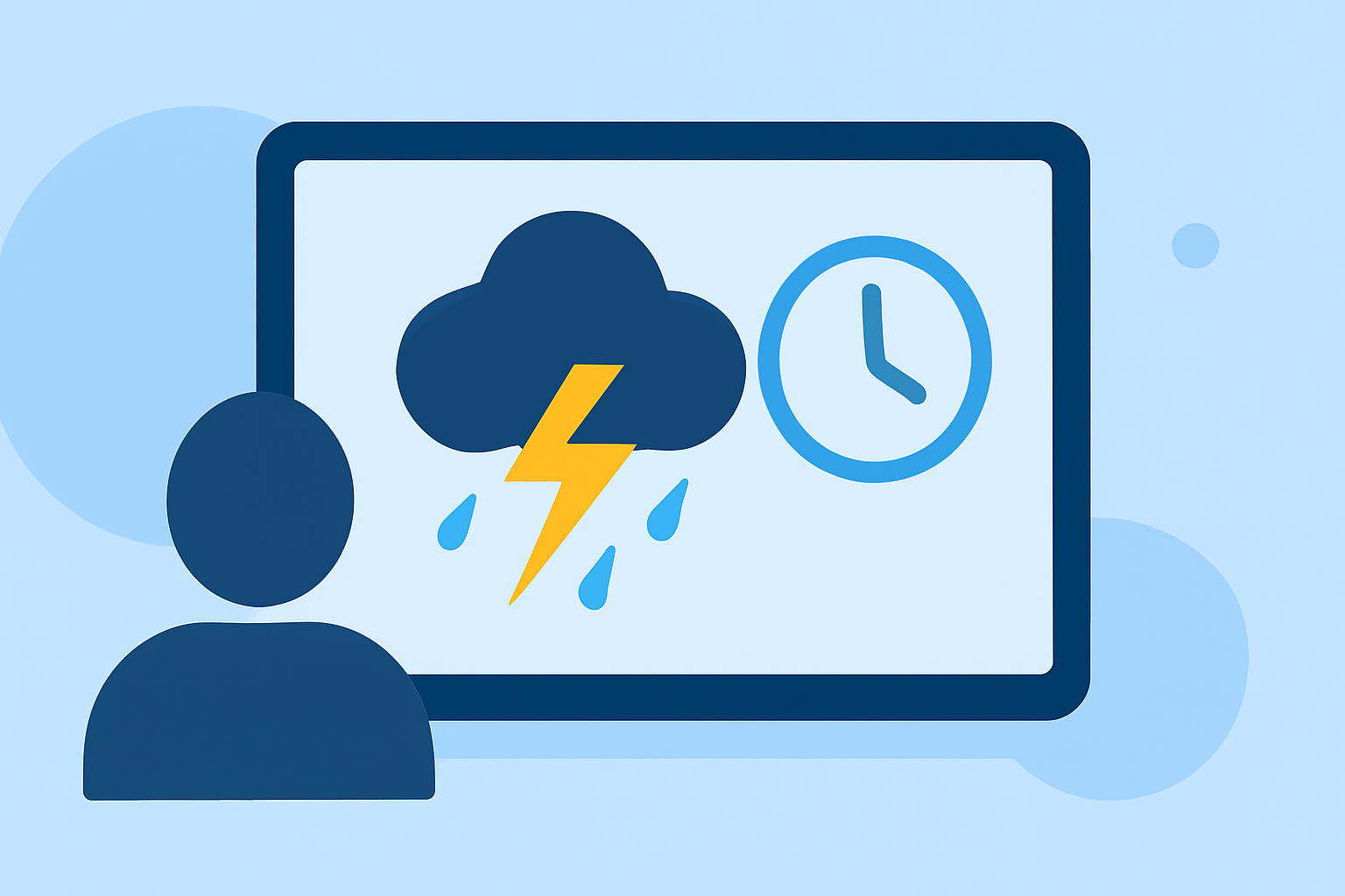 Understanding Storm Arrival Time Estimates on Tablets
