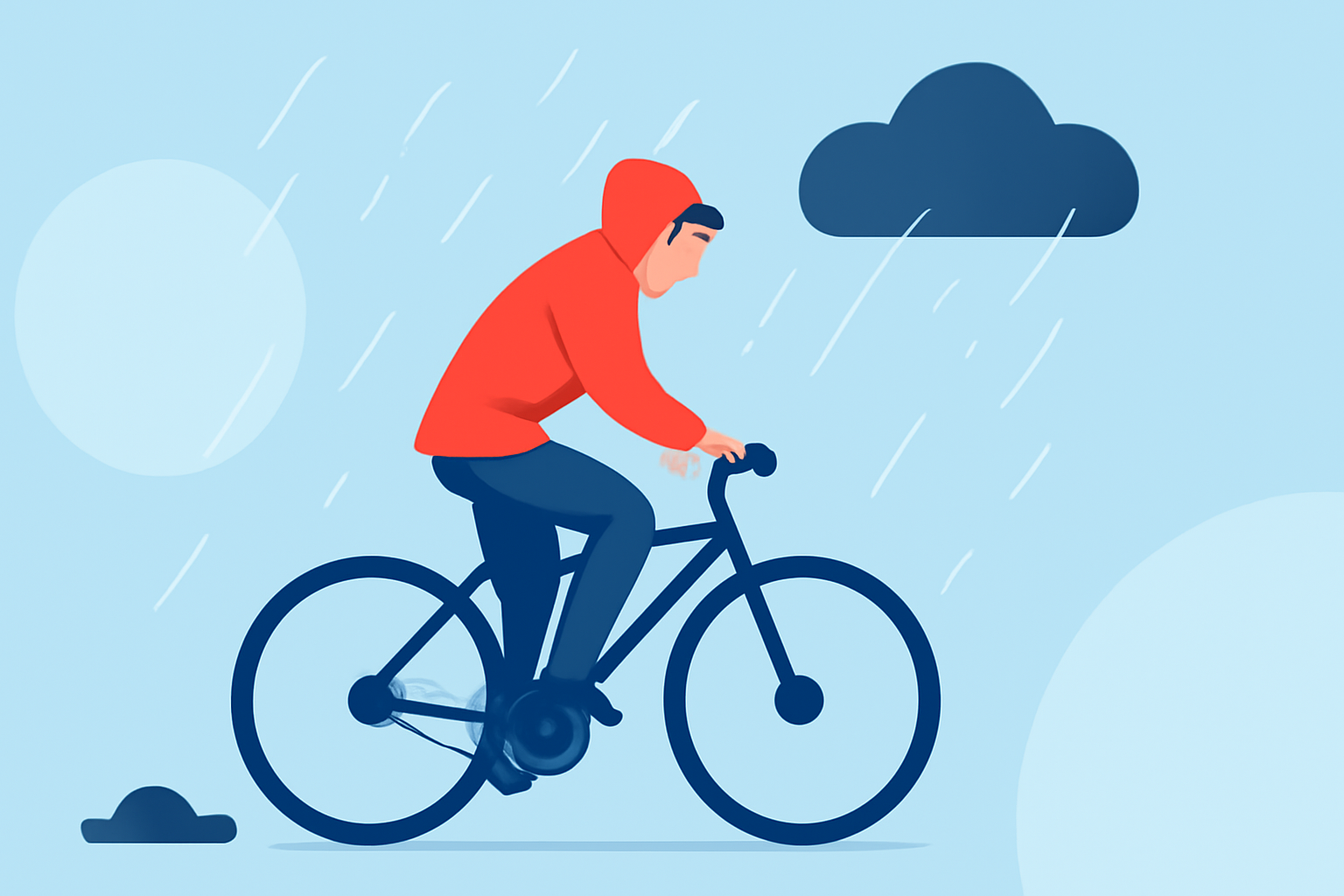 Cycling Safely in Severe Weather: A Step-by-Step Guide