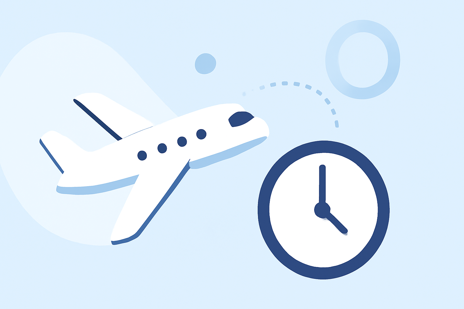 Optimal Times to Fly for Smoother Air Travel
