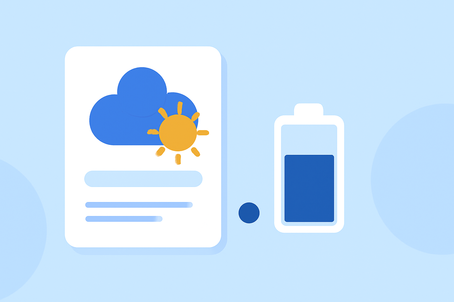 Understanding Weather Widget Battery Impact for Beginners
