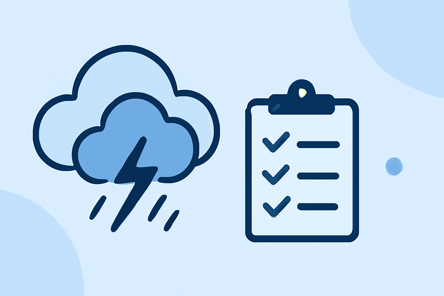 Weather Workflow for Theme Park Trips in Severe Weather