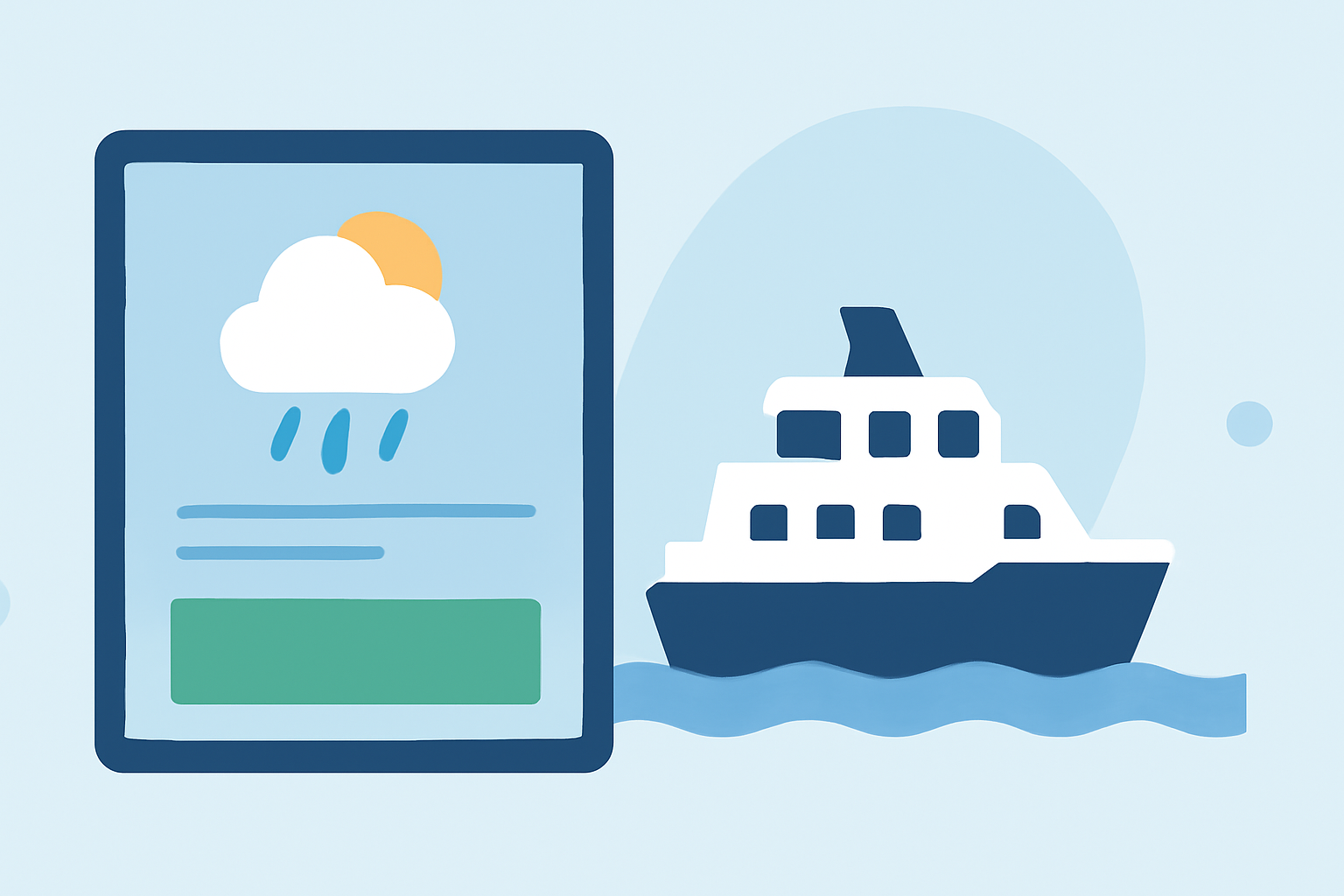 Getting Started with Weather for Ferries