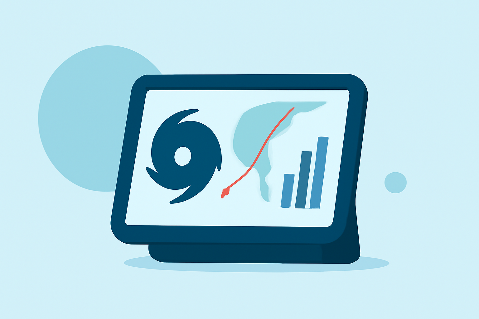 Understanding Storm Intensity Tracking on Smart Displays