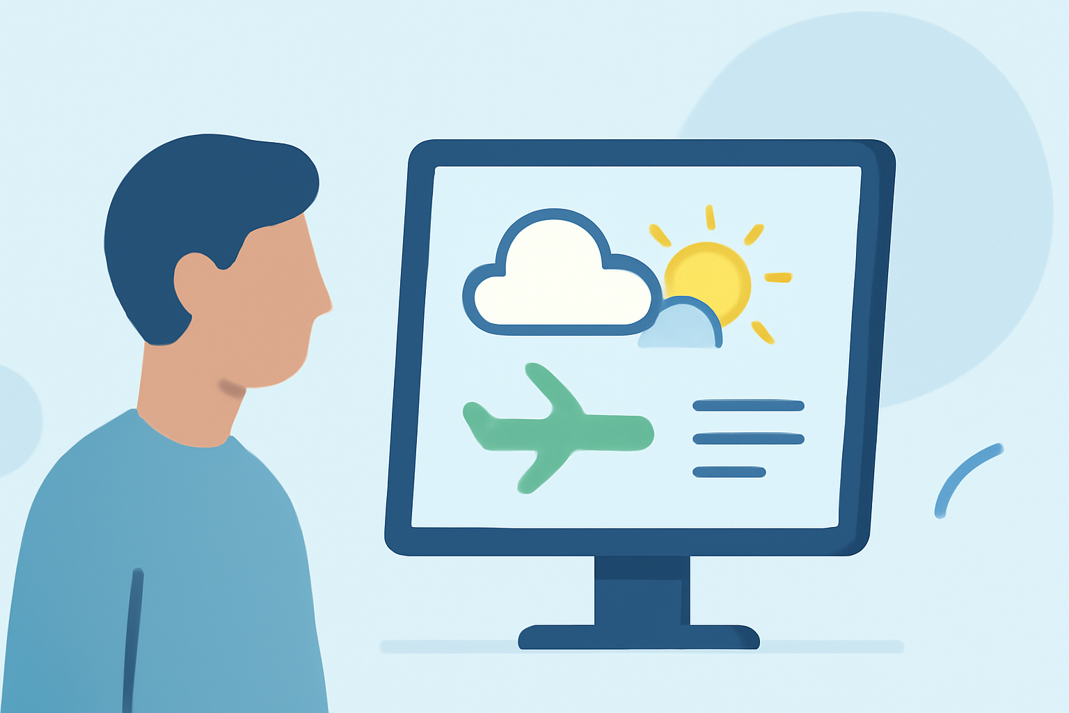 Easy Weather and Your Airport Commute for Vacation Planning